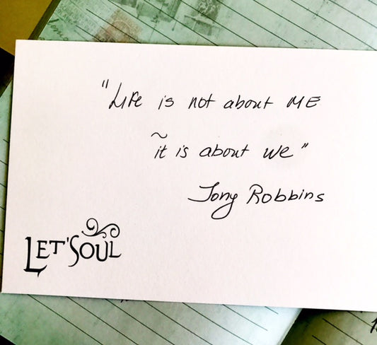 Mindset Monday - LIfe is Not About ...