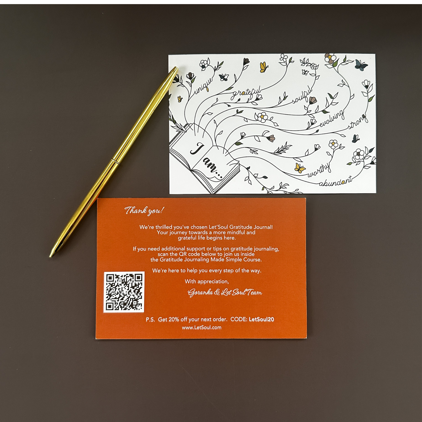 Let'Soul Gratitude Journal