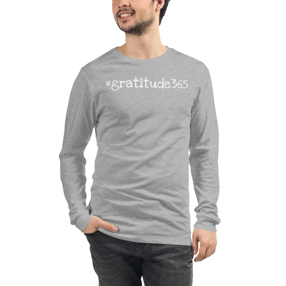 Men's #gratitude365 Long Sleeve Tee - Let'Soul