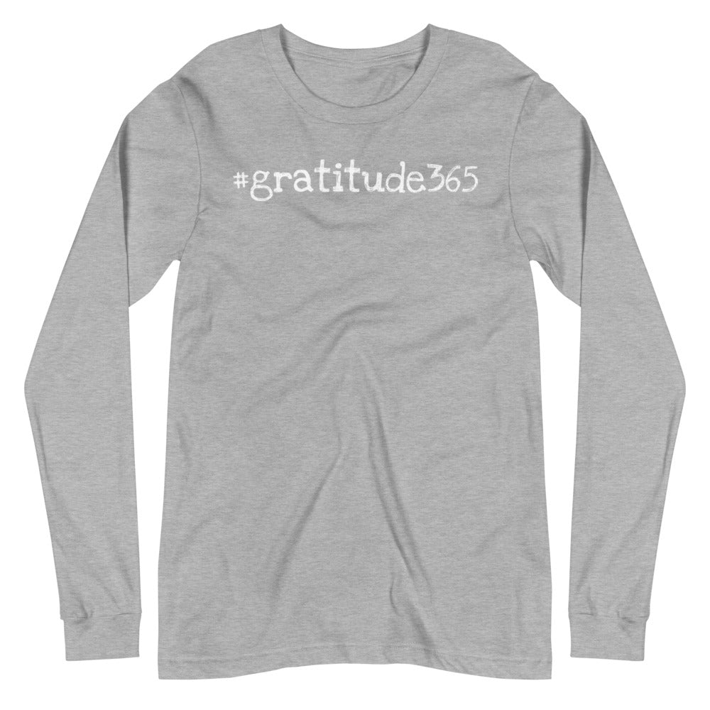 Men's #gratitude365 Long Sleeve Tee - Let'Soul