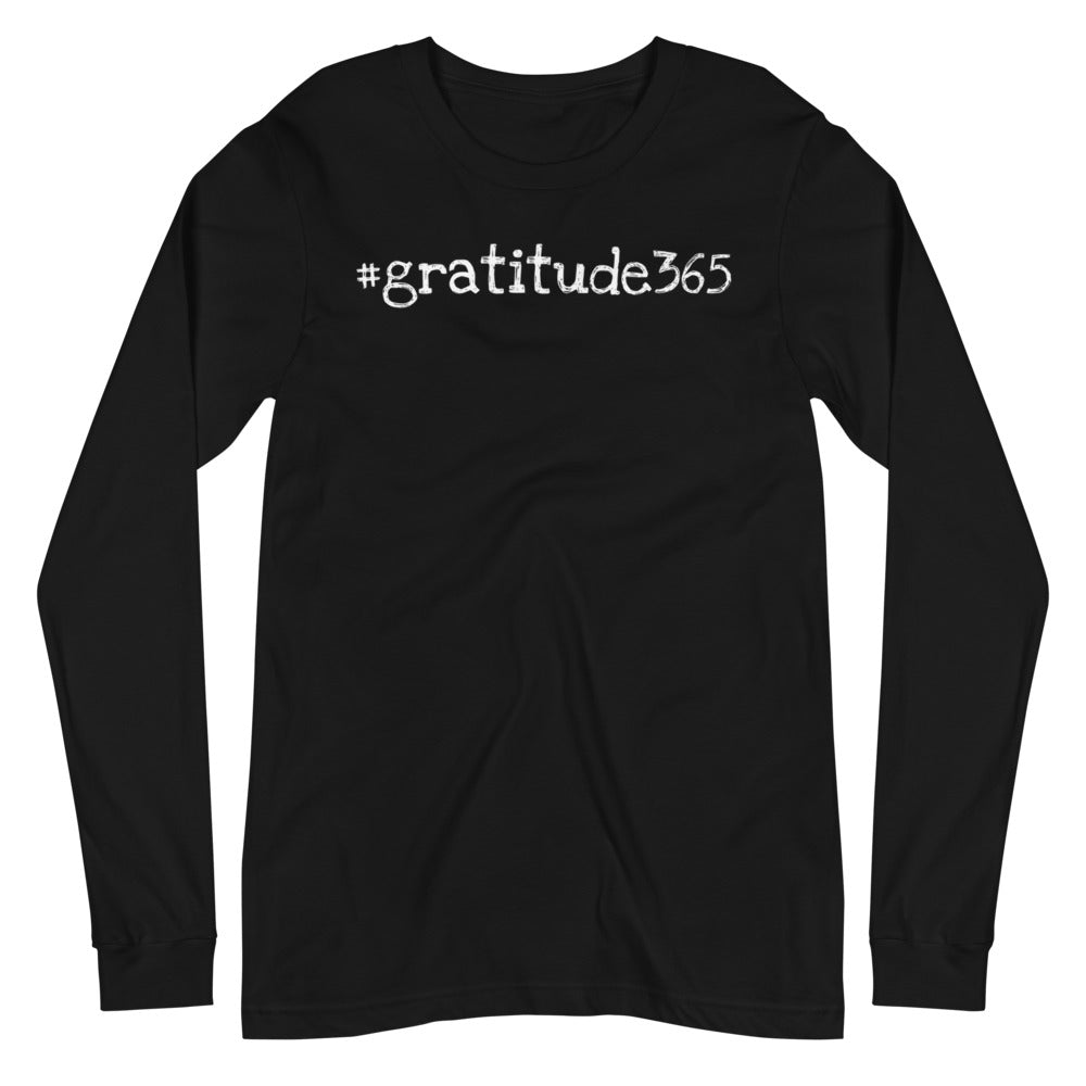 Men's #gratitude365 Long Sleeve Tee - Let'Soul
