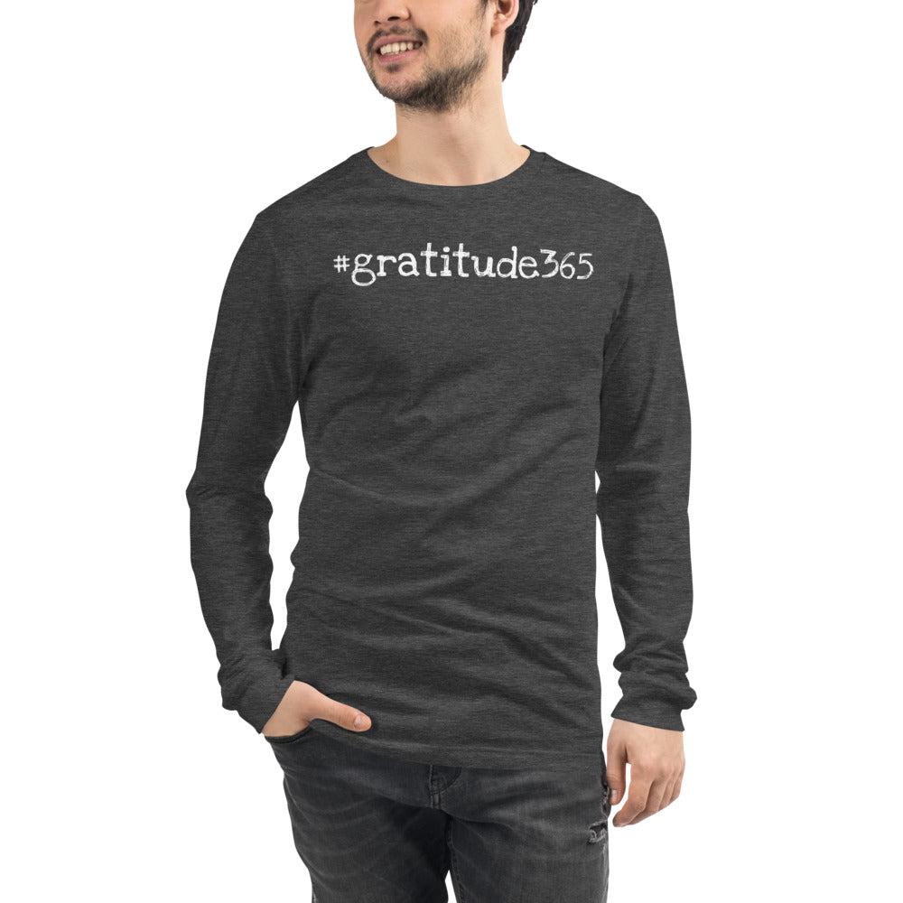 Men's #gratitude365 Long Sleeve Tee - Let'Soul