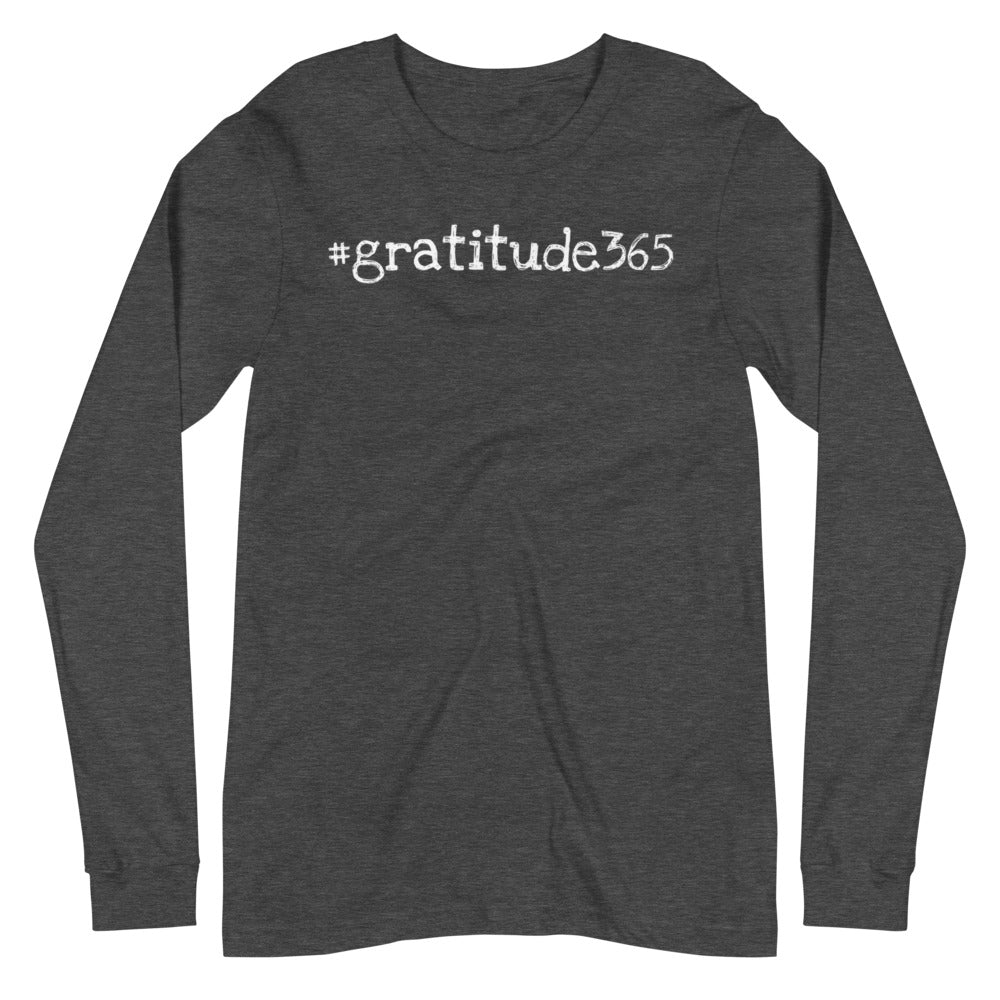 Men's #gratitude365 Long Sleeve Tee - Let'Soul