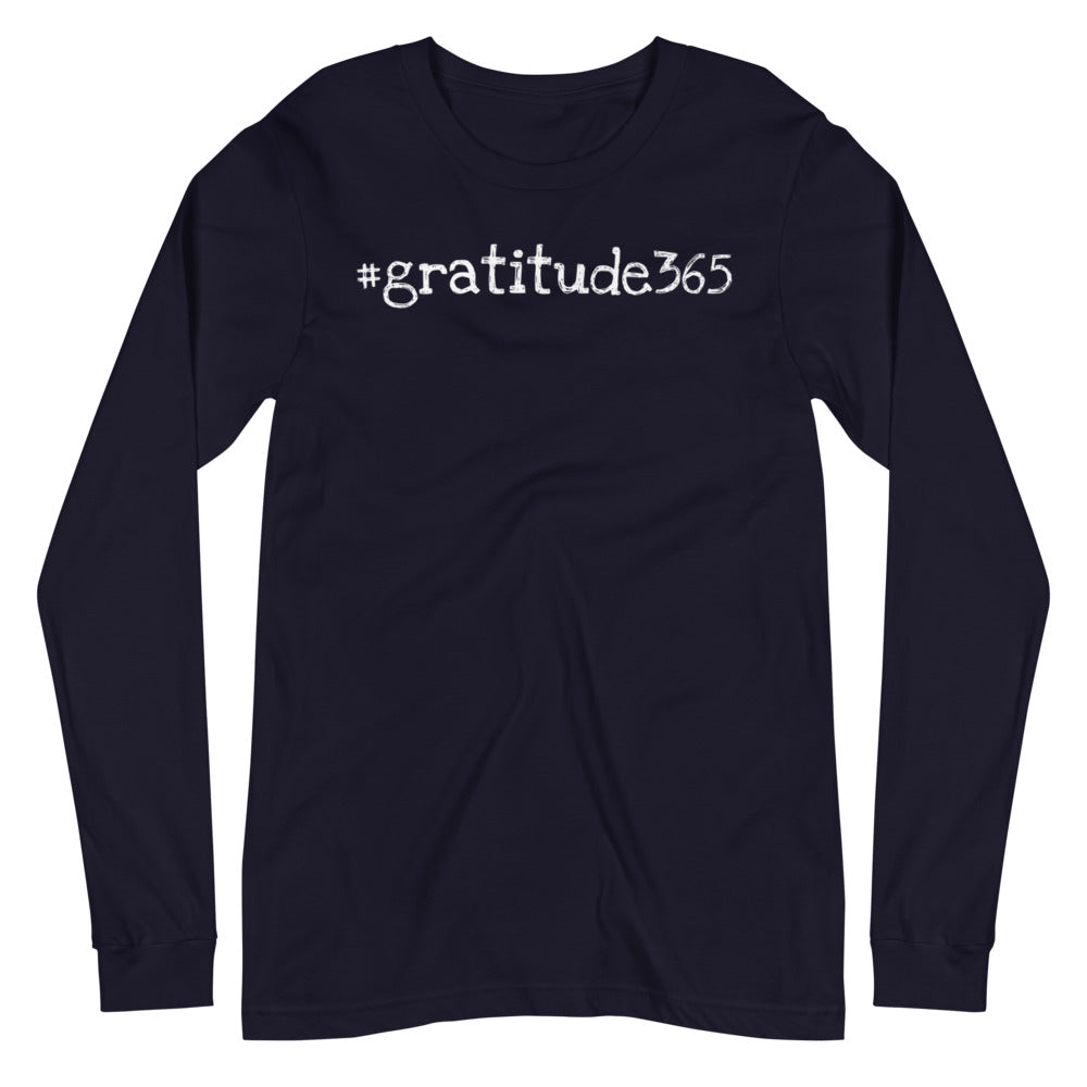 Men's #gratitude365  Long Sleeve Tee - Let'Soul
