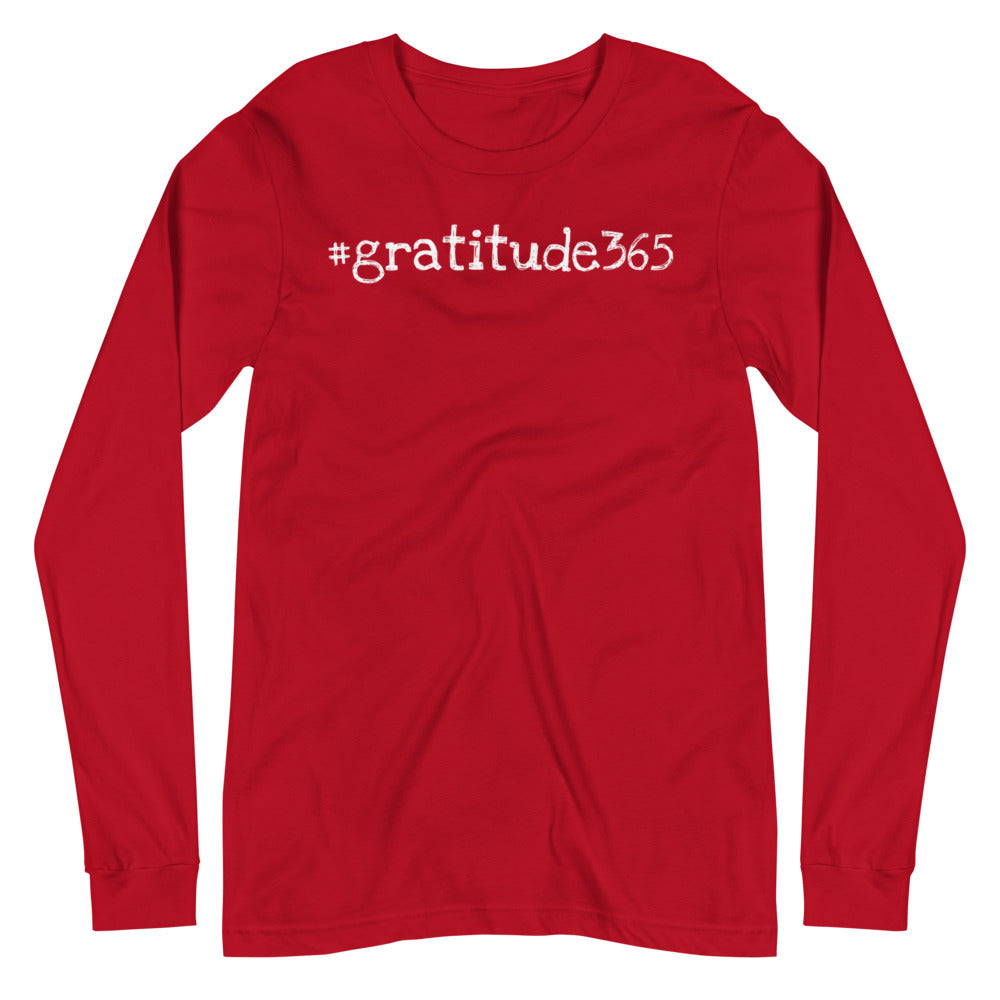 Men's #gratitude365 Long Sleeve Tee - Let'Soul