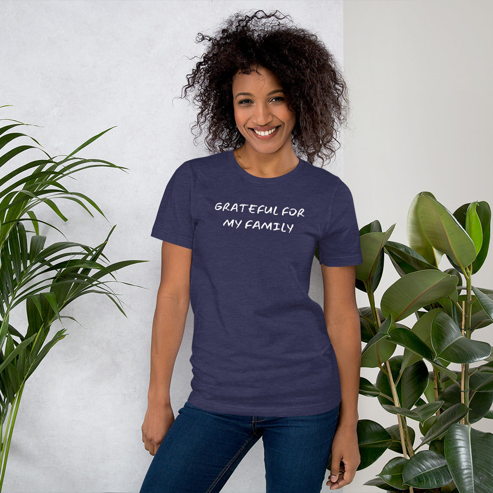 Grateful for My Family T-shirt