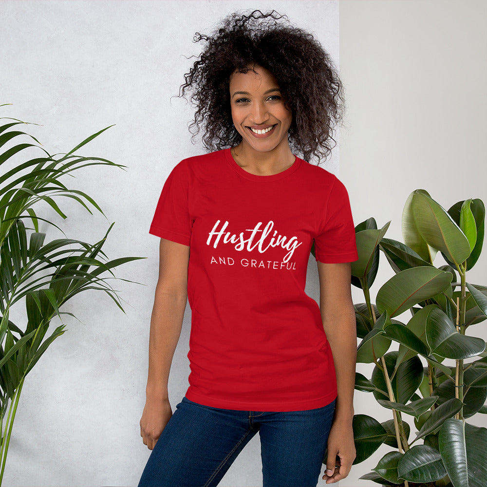 Hustling and Grateful in Red