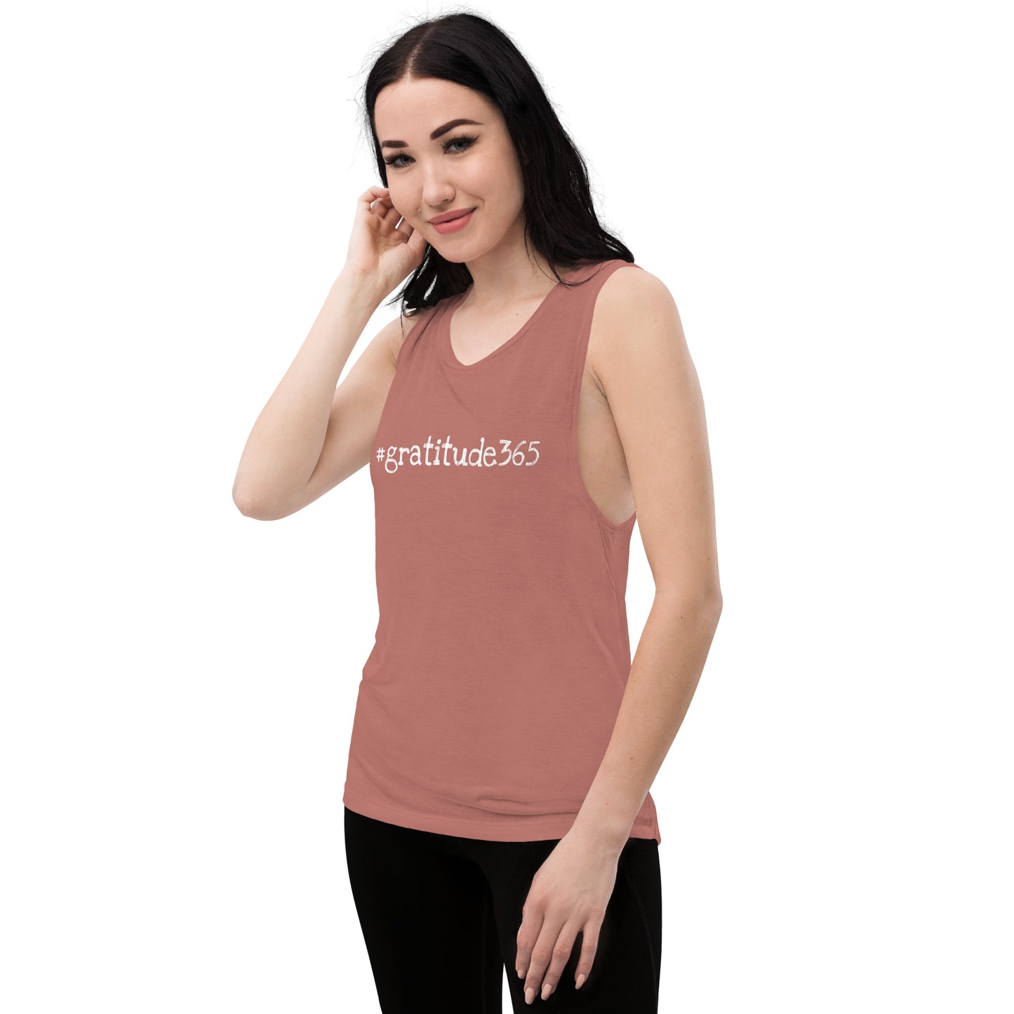 #gratitude365 womens' muscle tank