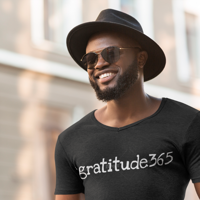 Men's #gratitude365 short sleeve shirt - Let'Soul
