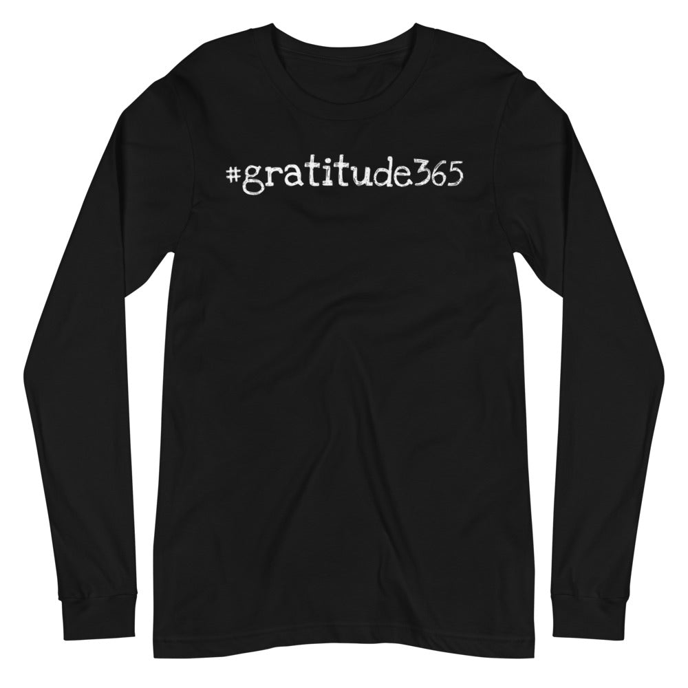 Men's #gratitude365  Long Sleeve Tee - Let'Soul